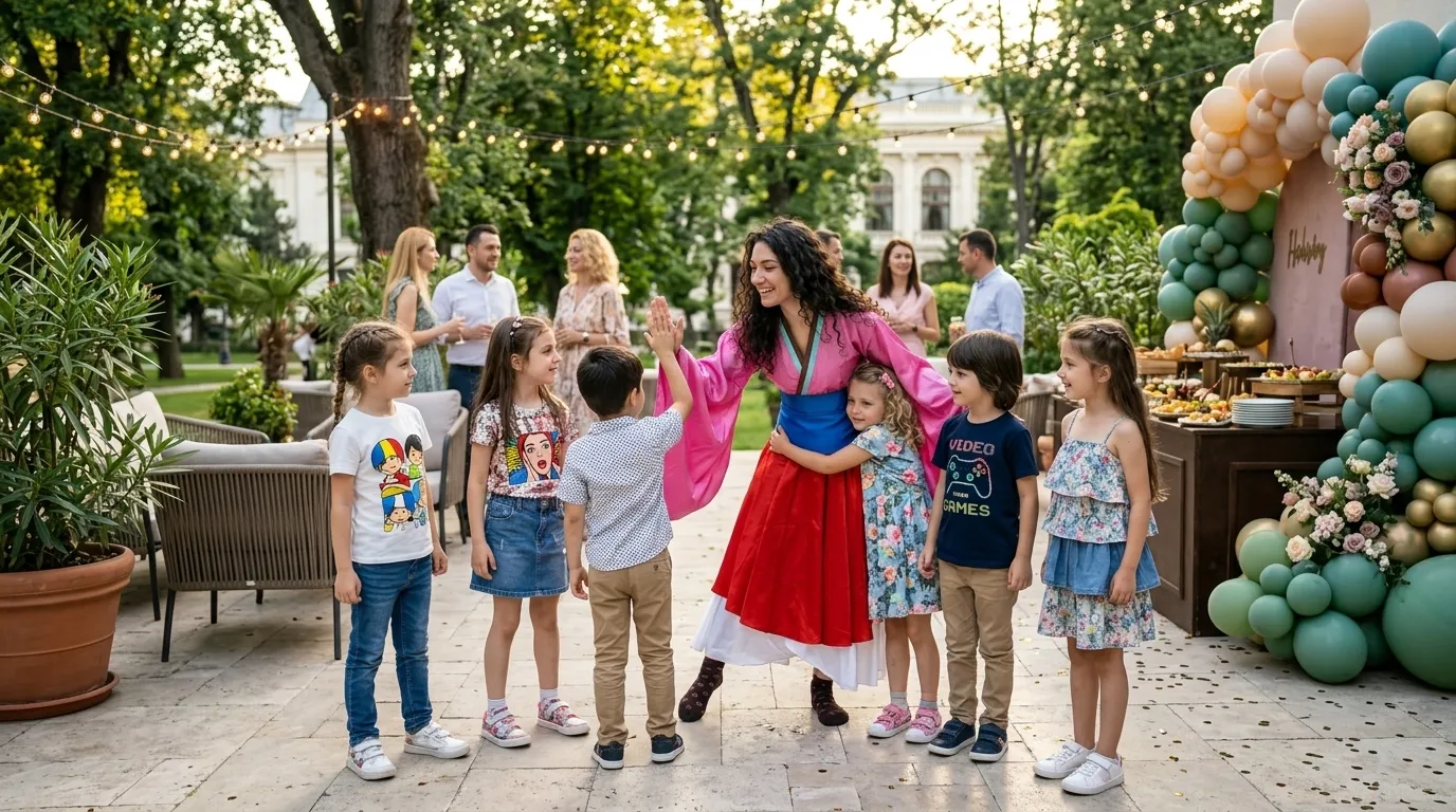 Animator la petrecere de copii în București